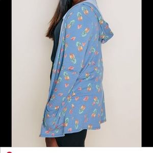 Amelia James Pineapple Watermelon Cardigan Pockets